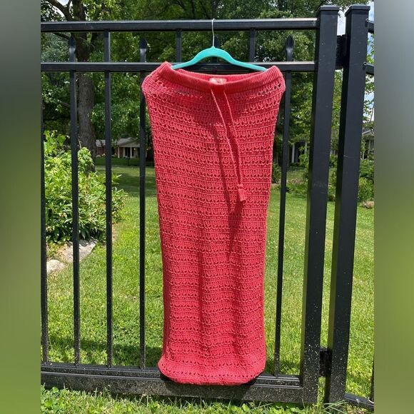 L*Space Anthropologie Sweetest Thing Crochet Maxi Skirt NWT - Picture 13 of 13